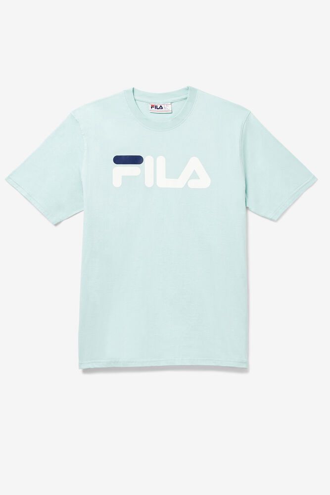 Fila T-Shirt Mens Blue Eagle - Ireland 16750-OEDJ